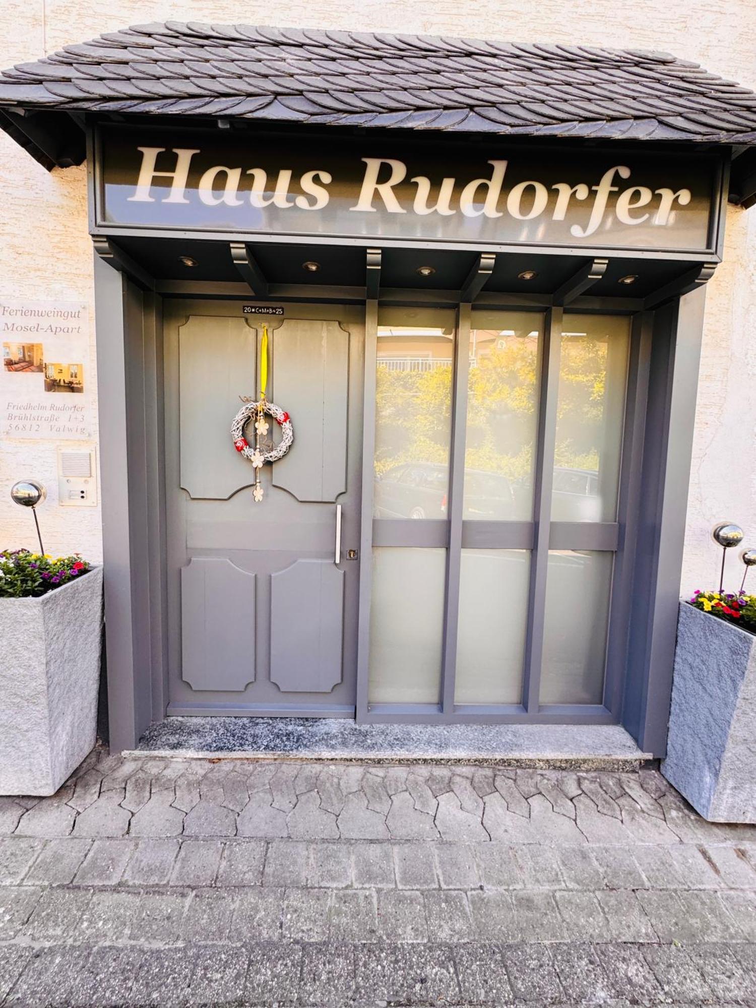 Ferienweingut Rudorfer Valwig Exterior foto